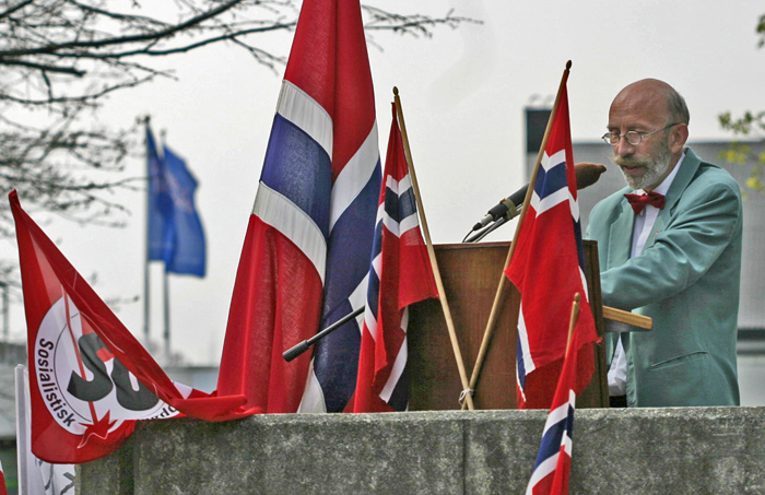 Bestemor Solveig med Bjørn i Bad Freienwalde en gang i 1945?