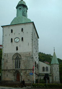 Døpt i domkirken i Bergen