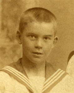 Eiar Hamer ca. 13 år