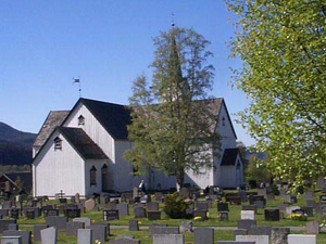 Hegra Kirke hvor Bjørn ble døpt