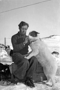 Johan i Myggbukta på øst Grønland