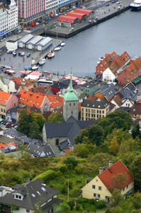 Korskirken hvor Erich Franz giftet seg